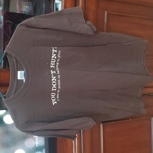 3 / $10 Men's large hunting Tshirt